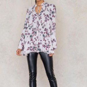 Free People Pebble Crepe top